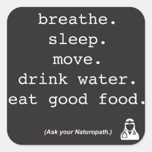 Demandez à votre Naturopath - Sticker