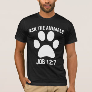 DEMANDEZ AUX ANIMAUX T-shirts CHRÉTIENS