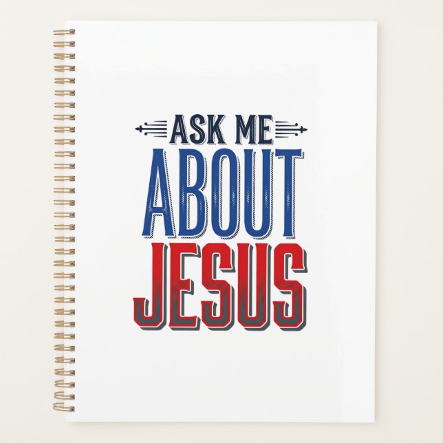 Demandez-moi à propos de Jésus Design de T-shirt c (Devant)