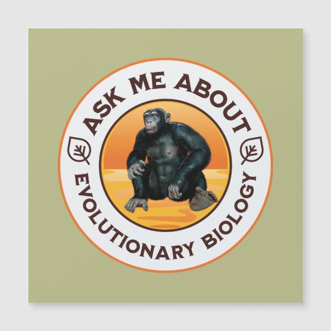 Demandez-moi à propos de la biologie évolutive Chi (Devant)