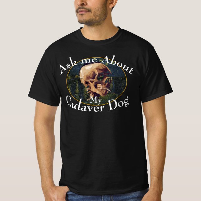 Demandez-moi à propos de mon TShirt de fête de chi (Devant)