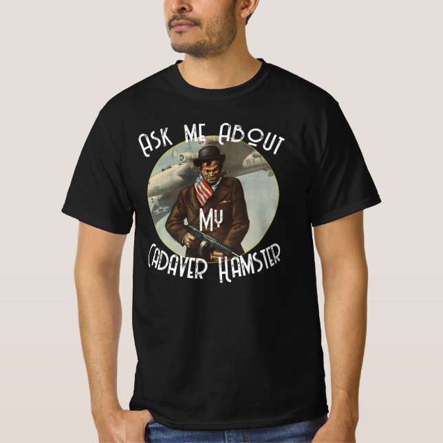 Demandez-moi à propos de mon TShirt de la fête du  (Devant)