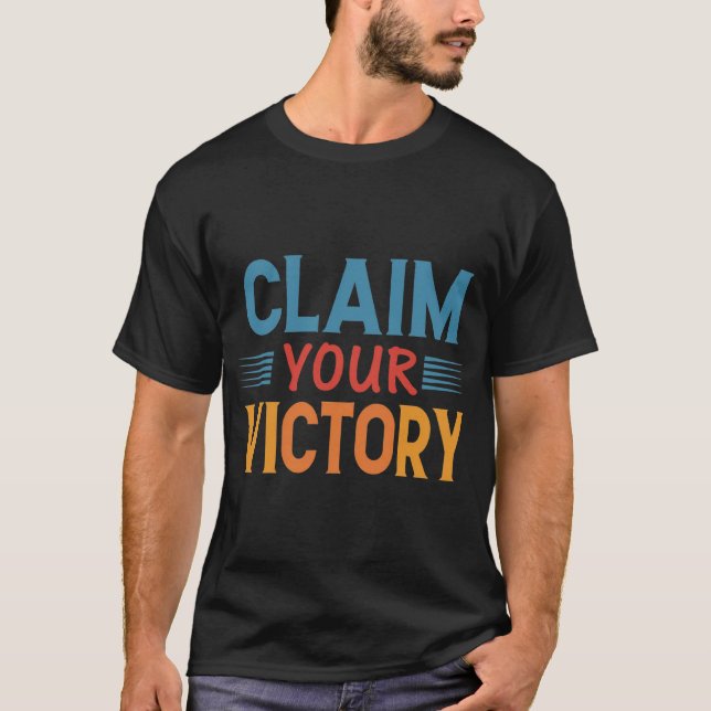 Demandez votre T-shirt homme Victory Design (Devant)