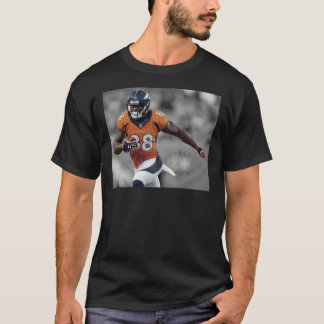 Demaryius Thomas B&amp ; W Style T-shirt classique