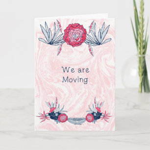 Déménagement à New City Card et Faire-part