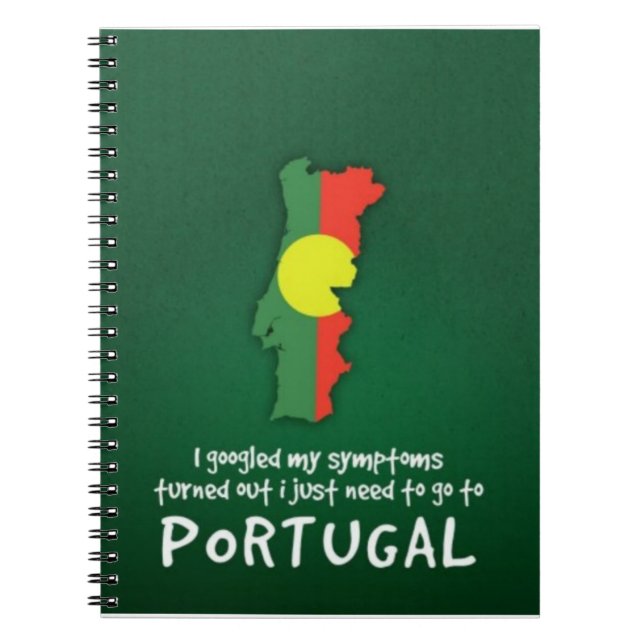 Déménagement au Portugal Carnet Spiral (Devant)