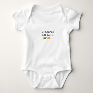 Demi Cannoli. Demi Knish bébé body