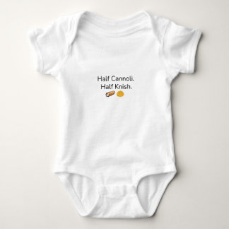 Demi Cannoli. Demi Knish bébé body