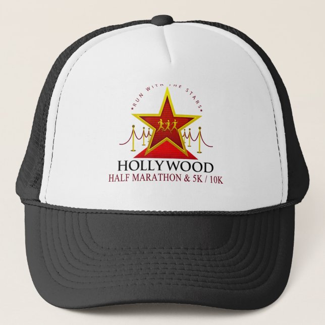 Demi de casquette de camionneur de marathon de (Devant)