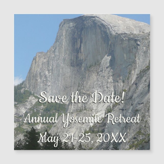 Demi-dôme du côté du parc national Yosemite (Devant)