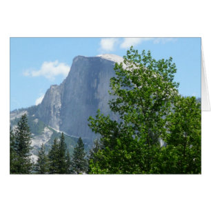 Demi-dôme en été du parc national Yosemite