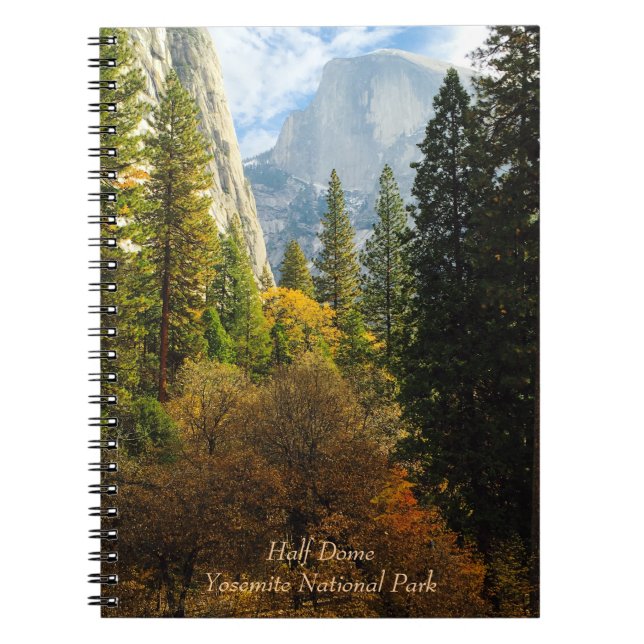 Demi-dôme (Parc national Yosemite) Carnet vierge (Devant)