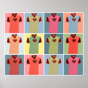 Demi-Man Half Biscuit - Poster Dukla Prague