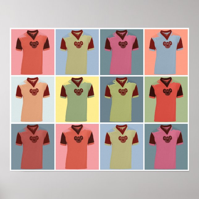 Demi-Man Half Biscuit - Poster Dukla Prague (Devant)