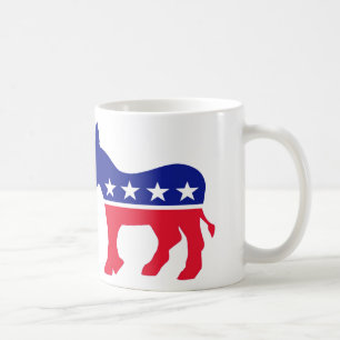 Démocrate rouge, blanc et bleu DONKEY MUG