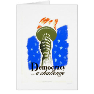 Démocratie un défi WPA 1940