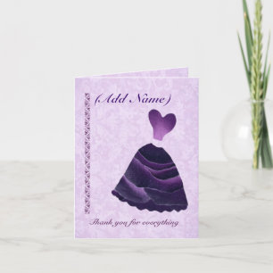 Demoiselle d'honneur Mariage Merci - Robe VIOLETTE