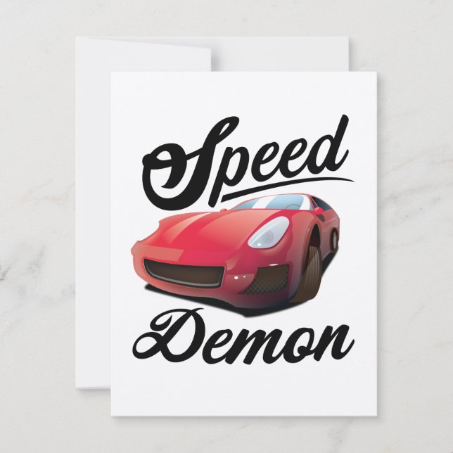 Démon de la vitesse (Devant)