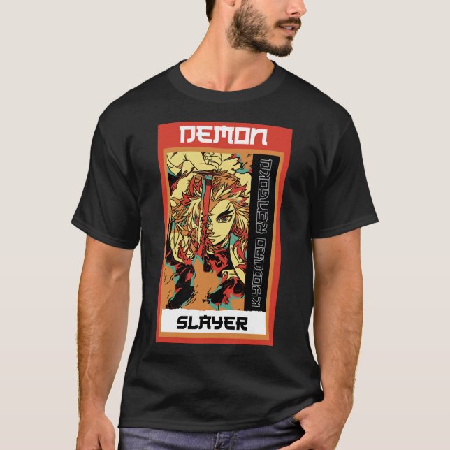 démon slayer rengoku T-Shirt 1 (Devant)