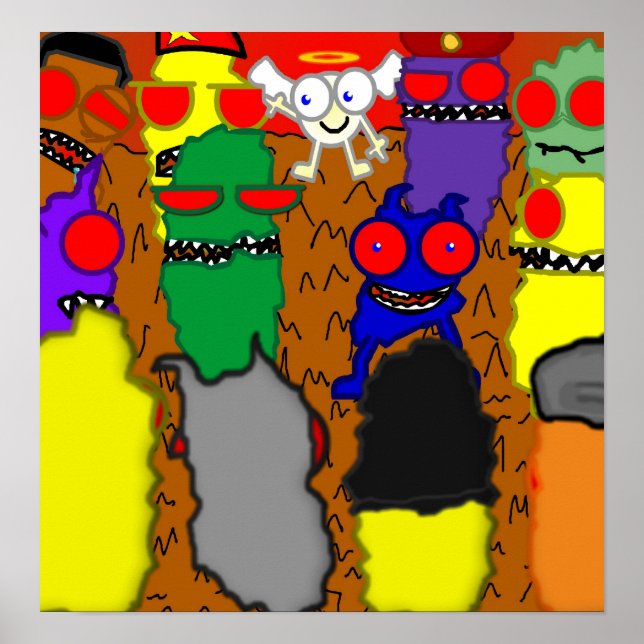 Demon Time Group Poster (Devant)