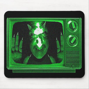 Demon TV. Tapis de souris