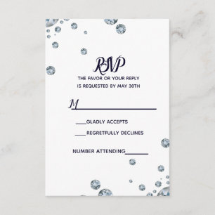 Denim & Diamonds Blue Jeans Bling Glam RSVP
