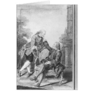 Denis Diderot et Melchior, baron de Grimm