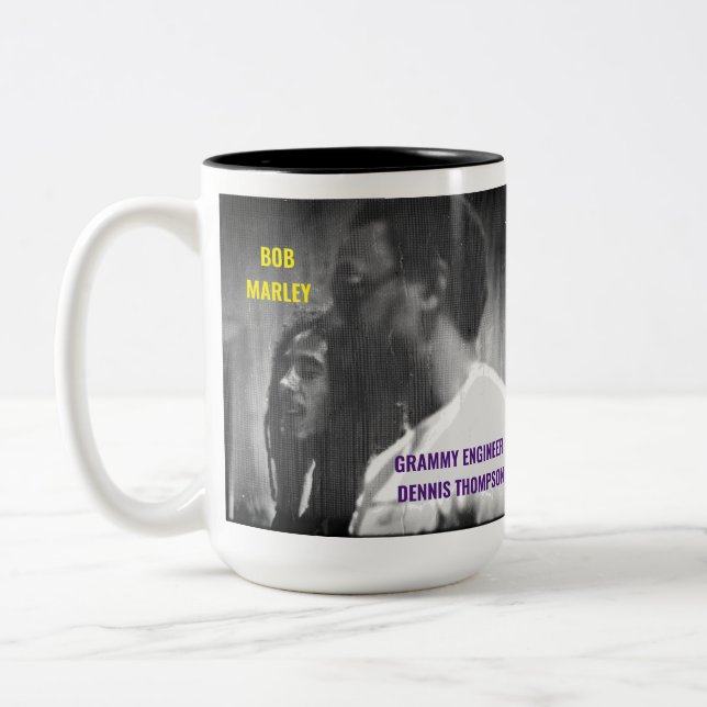 DENNIS & BOB Mug à deux tons, 15 oz (Gauche)