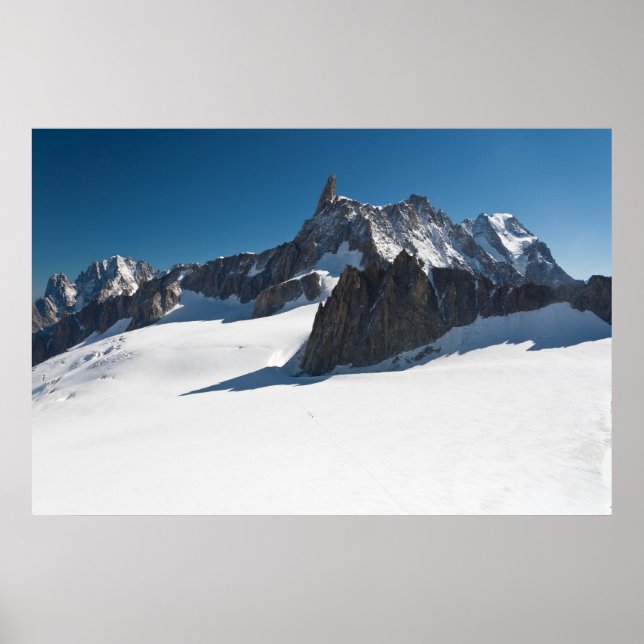 Dent du Geant - Mont Blanc poster (Devant)