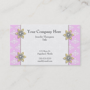 Dentelez avec le carte de visite de damassé de