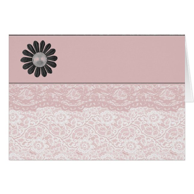 Dentelle assez rose (Devant Horizontal)