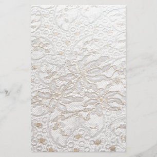 Dentelle blanche de Chantilly