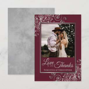 Dentelle d'argent sur la Bourgogne Love & Merci Ma