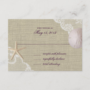 Dentelle et sable Dollar Beach Réponse