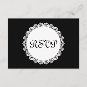 Dentelle ronde RSVP Vintage Mariage damassé 2
