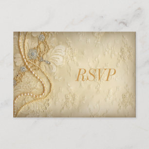 Dentelles et perles vintages RSVP