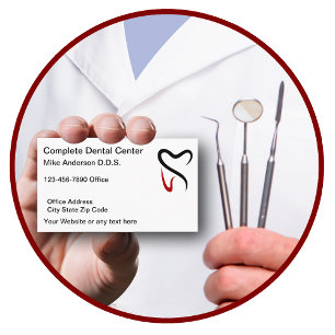 Dentist Office Custom Carte de visite Modèle