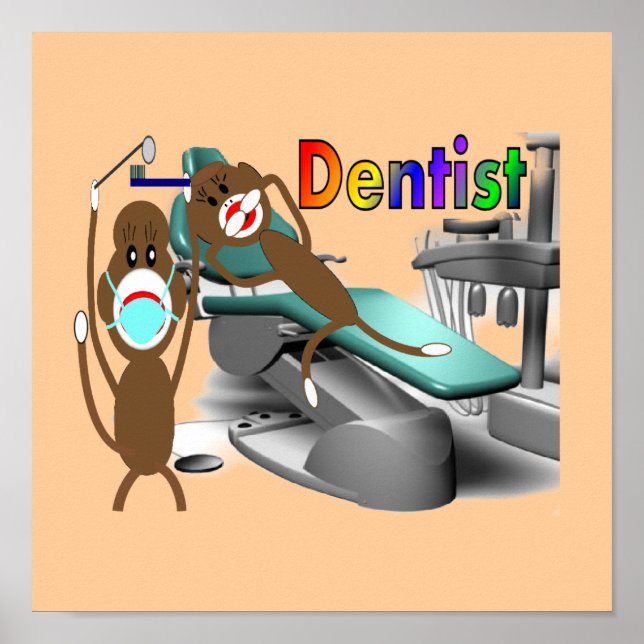 Dentist Poster Customizable--Unique Gift (Devant)