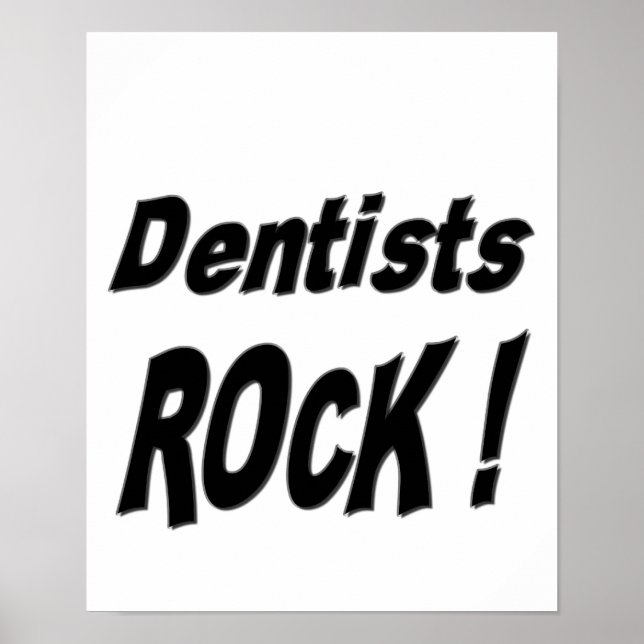Dentist Rock ! Impression de l'affiche (Devant)
