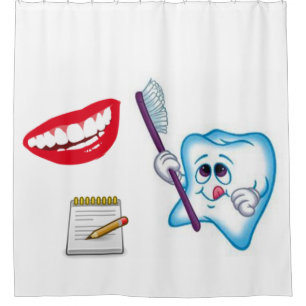 Dentiste du rideau de douche