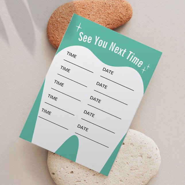 Dentiste Soins dentaires Turquoises Rendez-vous (Créateur téléchargé)