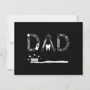 Dentiste vintage Papa Père grand-père Fête des pèr