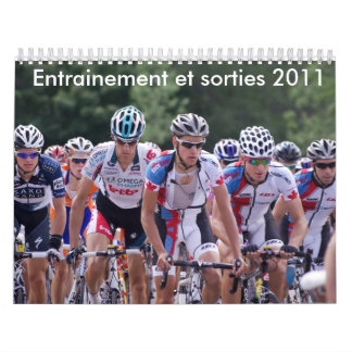 D'entrainements et sorties 2011 de Calendrier
