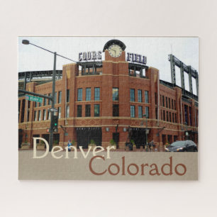Denver, Colorado, Coors Field Jigsaw Puzzle Puzzle