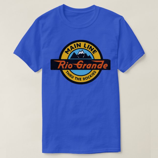 Denver et Rio Grande Western Railroad TShirt Clas (Design devant)