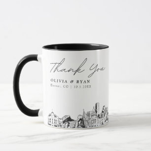 Denver Mariage Simple Custom Coffee Mug