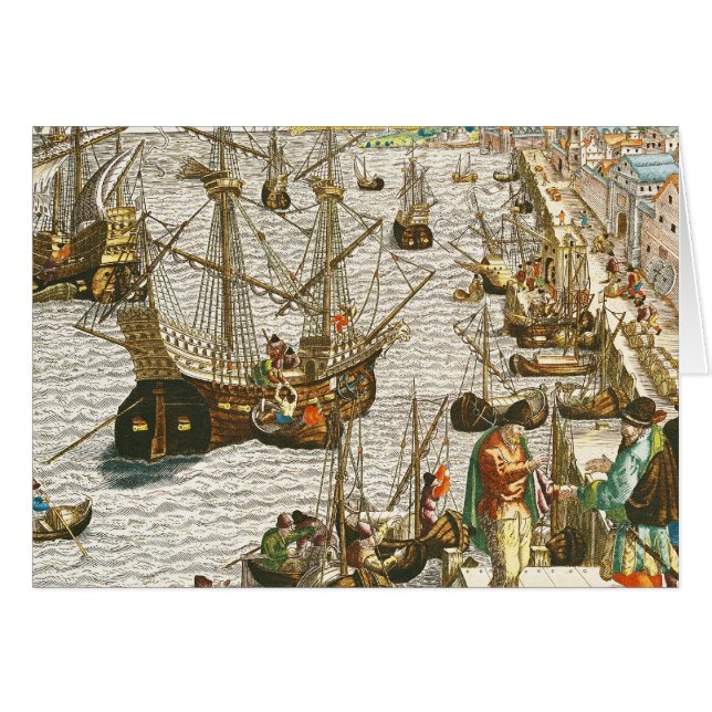 Départ à Lisbonne pour le Brésil (Devant horizontal)