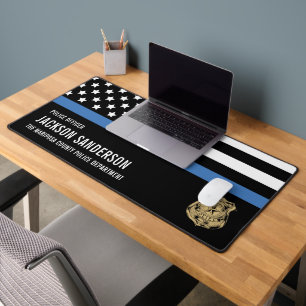 Département de police personnalisable Officier Blu
