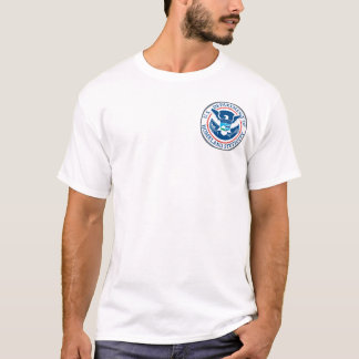 Département de T-shirt de stupidité de patrie