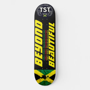 DÉPASSANT LA BEAUTÉ Planche de skateboard 8 1/2"